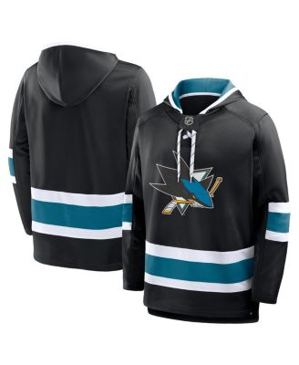 Fanatics - Men's Black San Jose Sharks Prime Time Fleece Hoodie