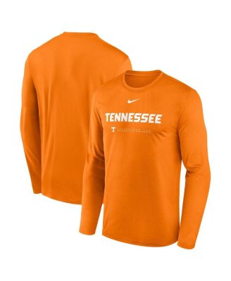 Nike - Men's Tennessee Orange Tennessee Volunteers 2025 Courtside Basketball Shootaround Legend Dri-FIT Long Sleeve T-Shirt