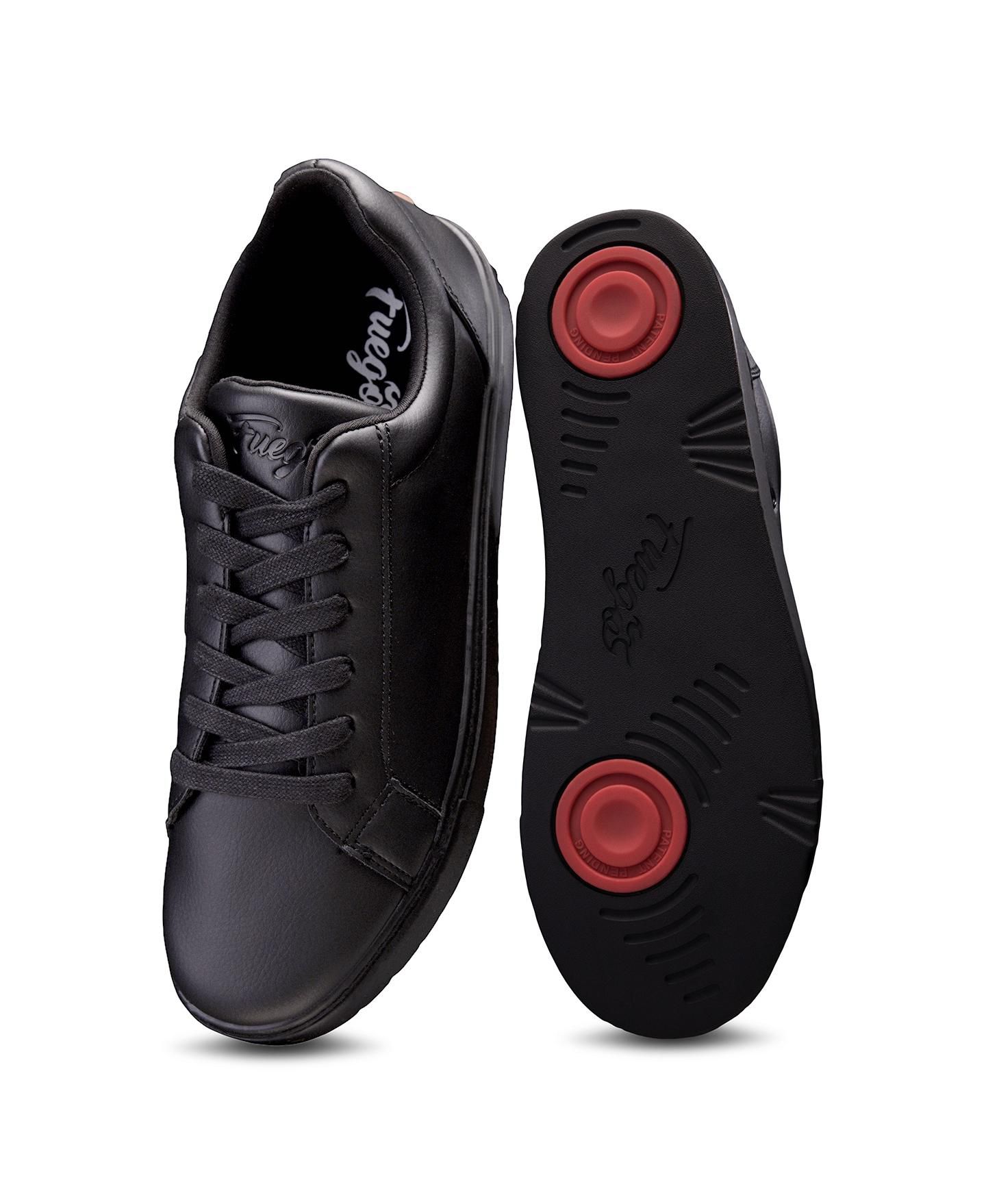 Мужские кроссовки Fuego All-black Low-top, цвет: Чёрный — фото 7