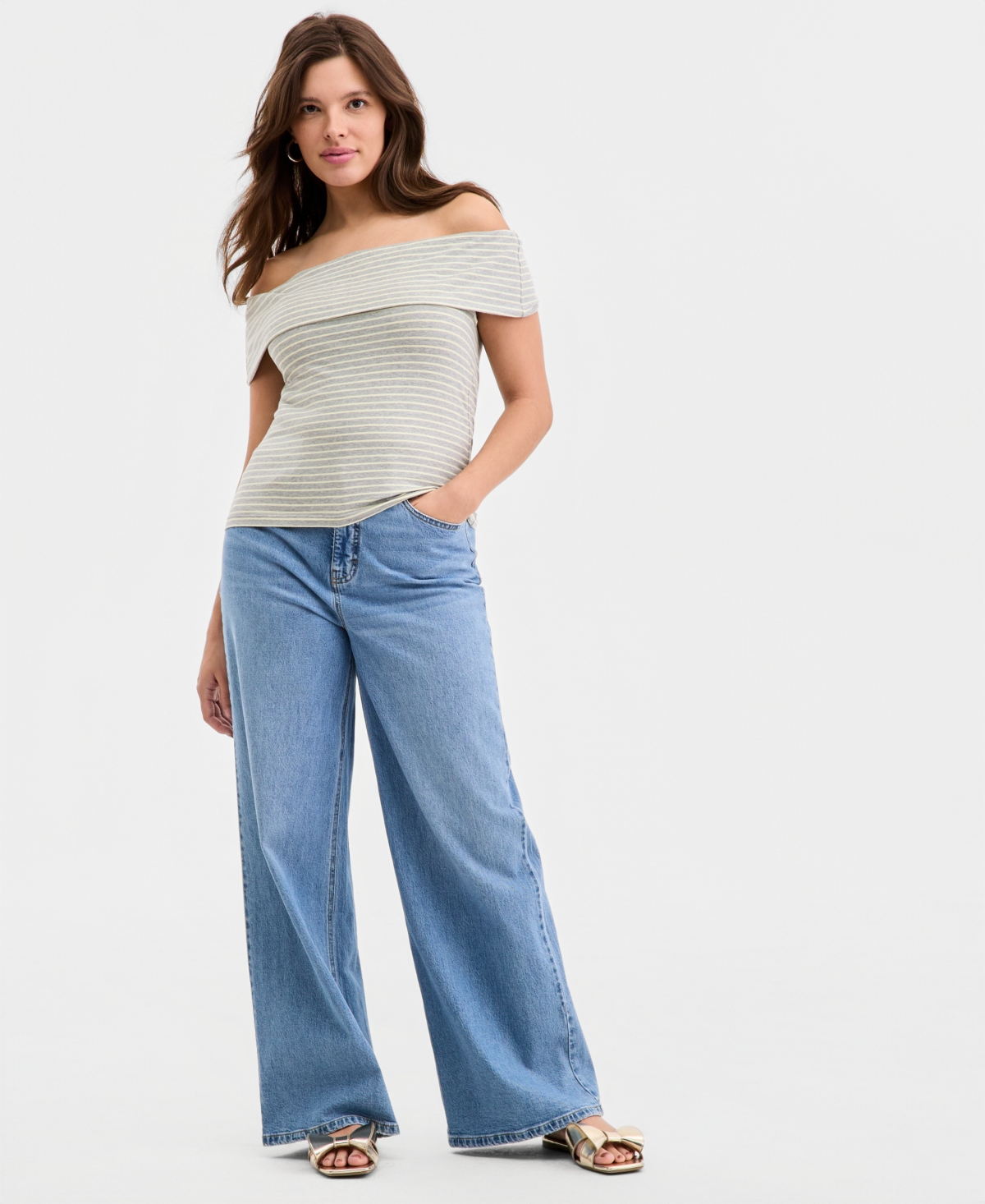 On 34th Women's Off-The-Shoulder Top, Macy's Exclusive