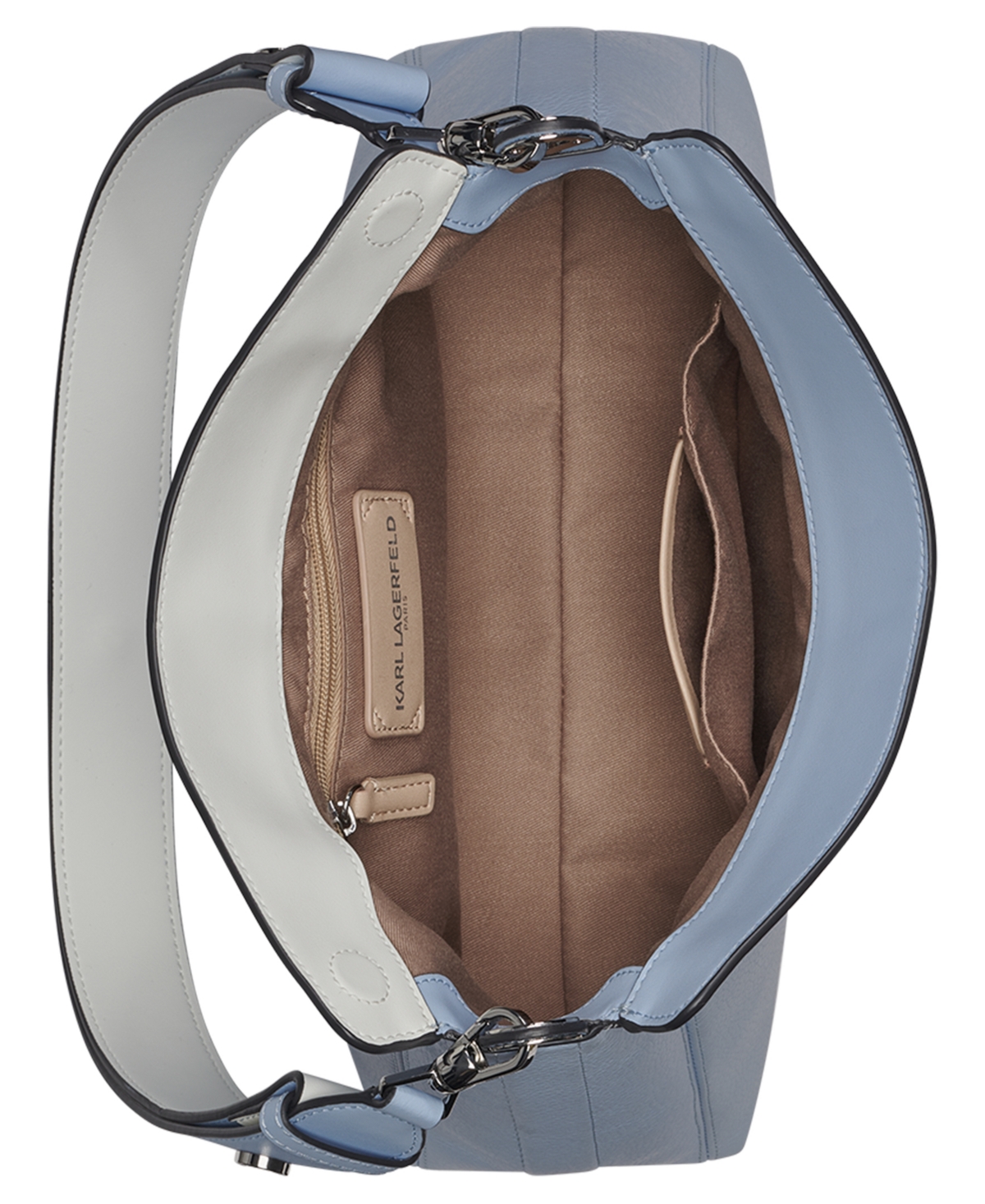 Karl Lagerfeld Nikole Crossbody Bag In Blue