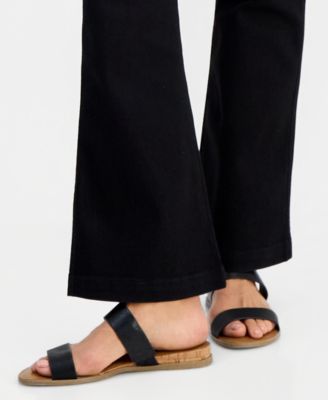 Petite Pull-On Shaping High-Rise Bootcut Jeans, Macy's Exclusive 