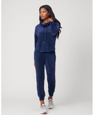 Women's Velour Cowlneck Jogger Set