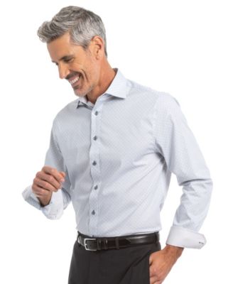Men's Connected Square Modern-Fit Shirt