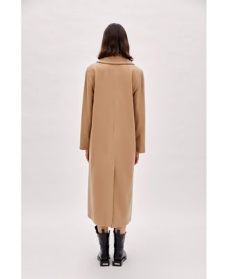 Women's Wool-Cashmere Blend Coat