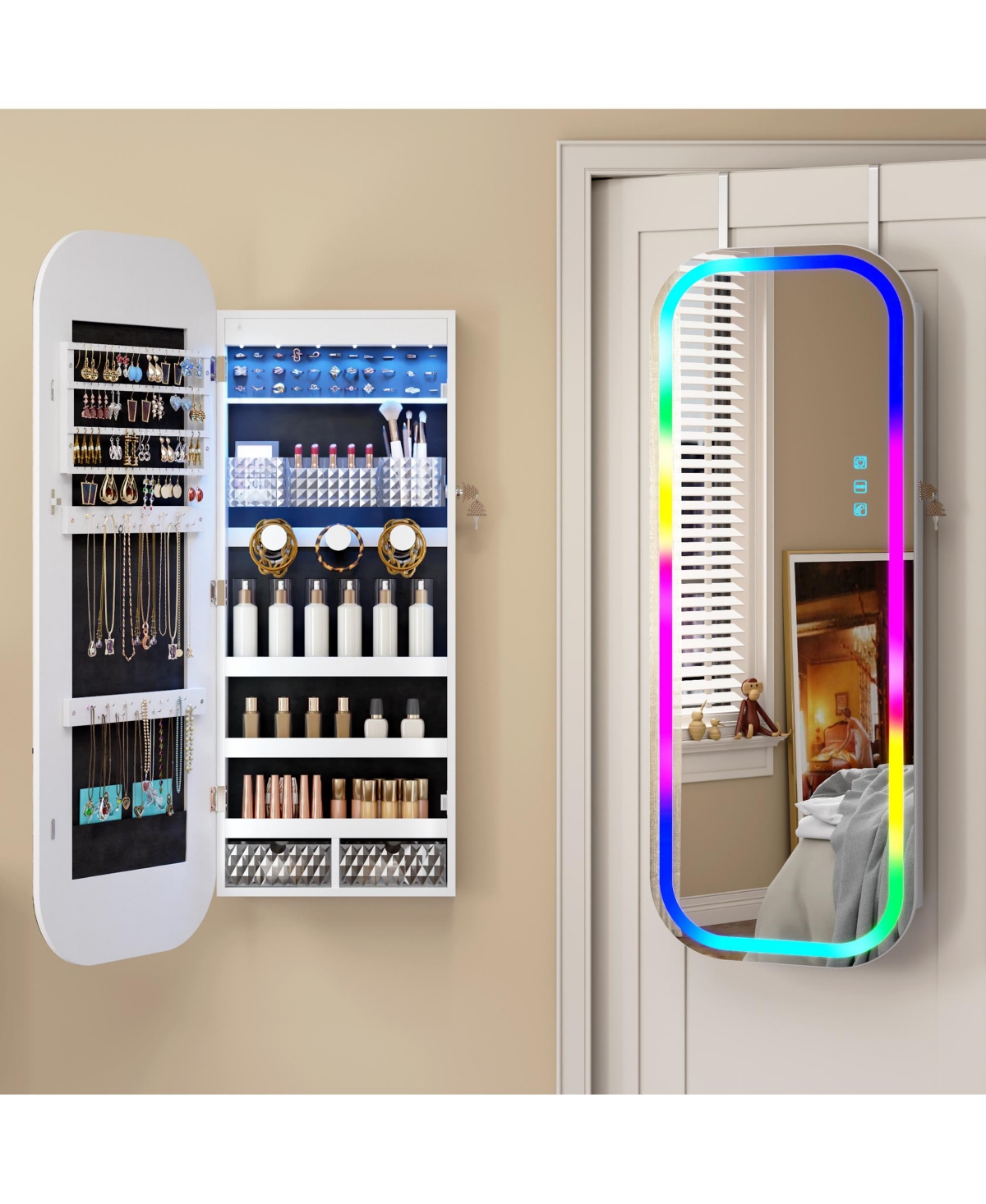 Vlsrka Color Block Full Length Mirror