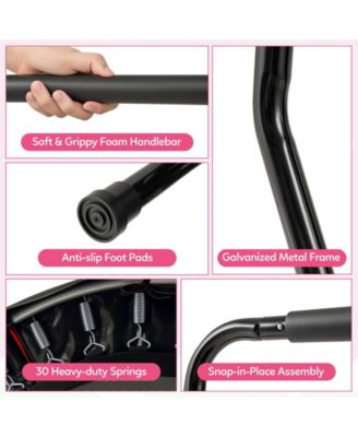 40 Inch Trampoline for Kids Indoor Outdoor Fitness Trampoline