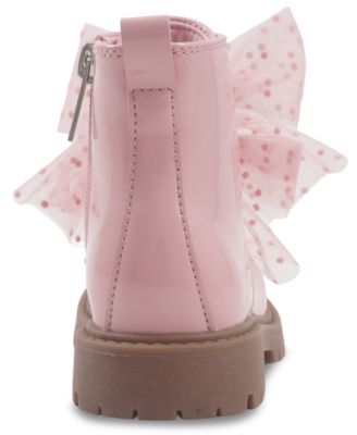 Toddler and Little Girls' Daria Double Bow Boots