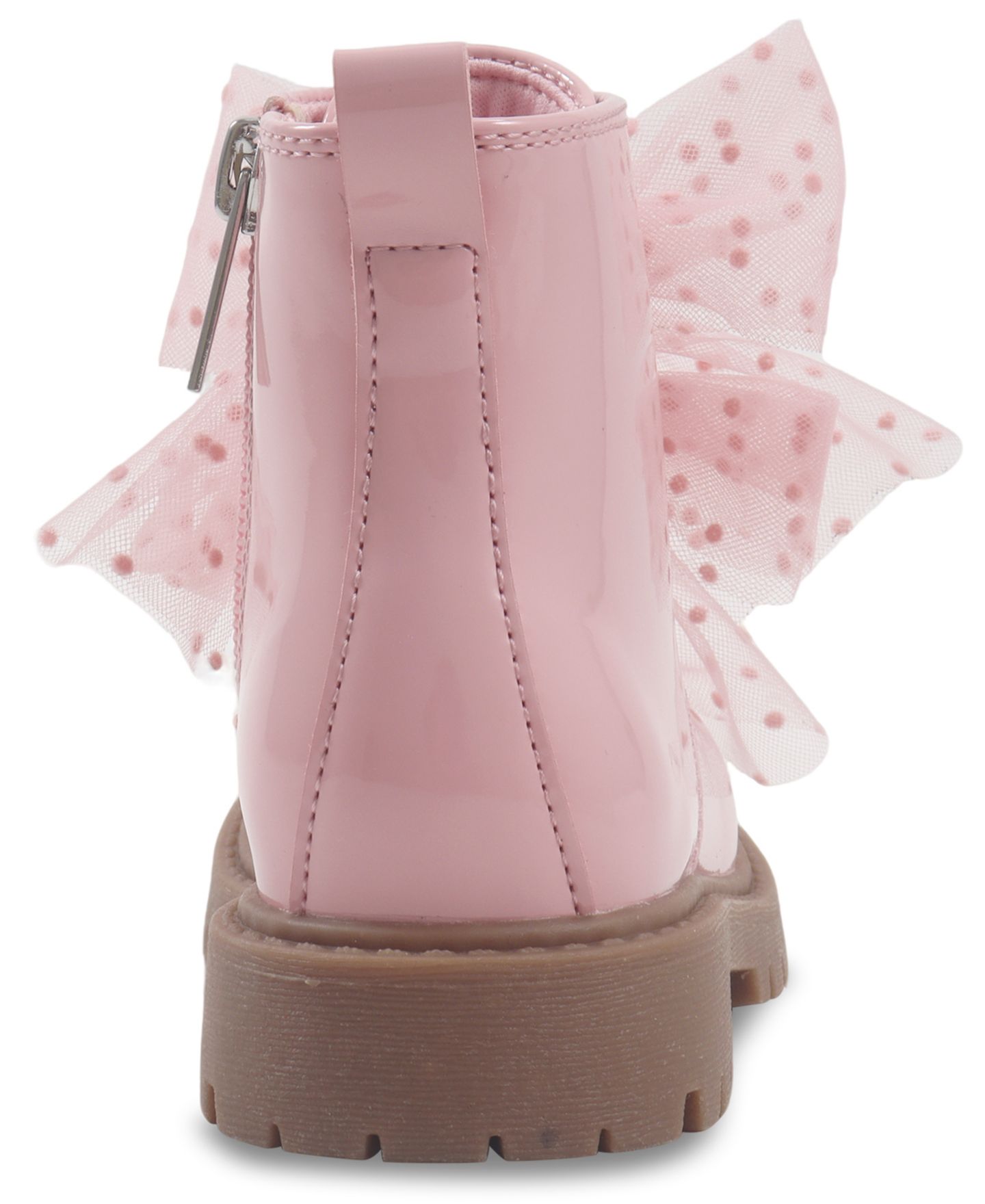 Ботинки Jessica Simpson Daria Double Bow Boots для девочек, цвет: Пудровый — фото 5
