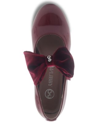 Little and Big Girls' Bianca Lily Bow Dress Shoe