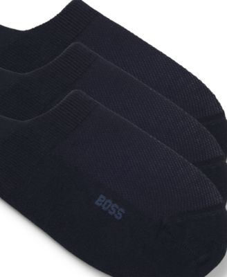 Men's Low-Cut Soft Socks, 3-Pack