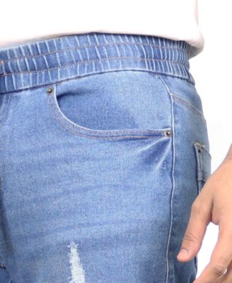 Men's Stretch Cargo Carpenter Jogger Slim-Fit Jeans