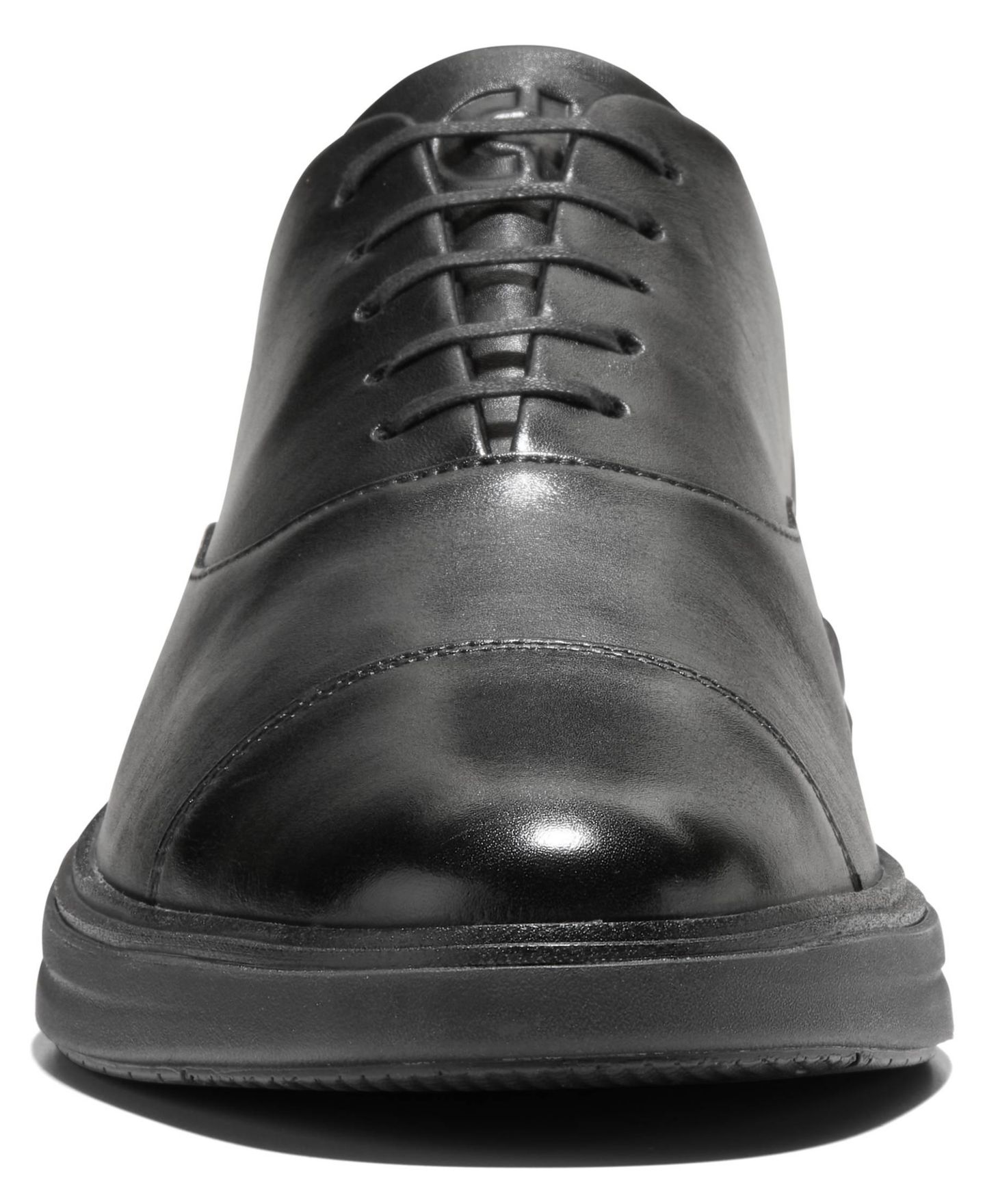 Мужские туфли Cole Haan Original Grand Cityspectre Cap Toe Oxfords, цвет: Чёрный — фото 5