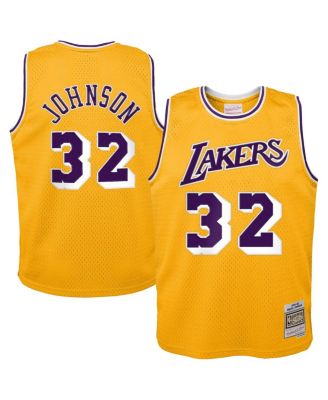 Mitchell & Ness - Toddler Magic Johnson Gold Los Angeles Lakers 1984/85 Swingman Jersey