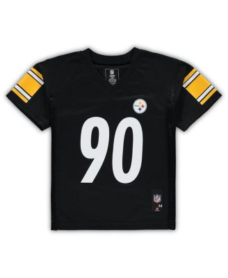 Preschool T.J. Watt Black Pittsburgh Steelers Replica Player Jersey