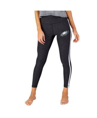 Concepts Sport - Women's Charcoal/White Philadelphia Eagles Centerline Knit Slounge Leggings