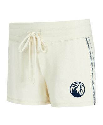 Women's 2-Piece Cream Minnesota Timberwolves Kaki Hacci Knit Long Sleeve Top and Shorts Set