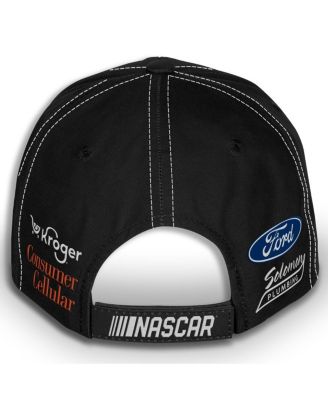 Men's and Women's Black Brad Keselowski Blue Forge Alliance Uniform Adjustable Hat