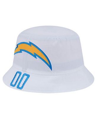 New Era - Men's White Los Angeles Chargers Helmet Bucket Hat
