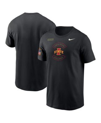 Nike - Men's Black Iowa State Cyclones 2025 Military Appreciation Dri-FIT T-Shirt