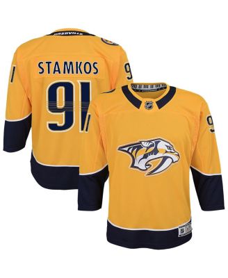 Big Boys and Girls Steven Stamkos Gold Nashville Predators Home Premier Player Jersey
