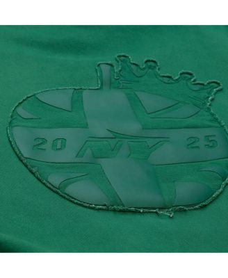 Men's Green New York Jets In London Downtown Collection Fleece Hoodie