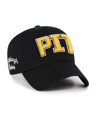 '47 Brand - Women's Black Pittsburgh Steelers Zoey Clean Up Adjustable Hat