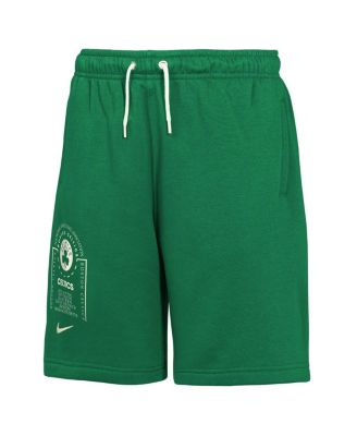 Big Boys and Girls Kelly Green Boston Celtics Courtside Club Fleece Shorts