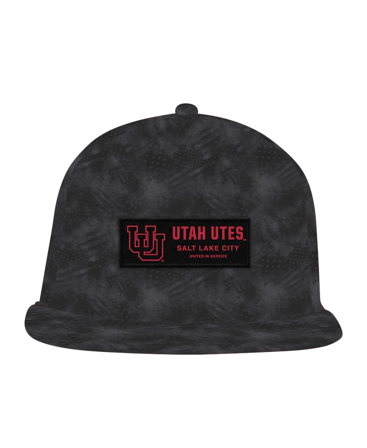 Under Armour Men's Charcoal Utah Utes Freedom Collection ArmourFuse Snapback Hat
