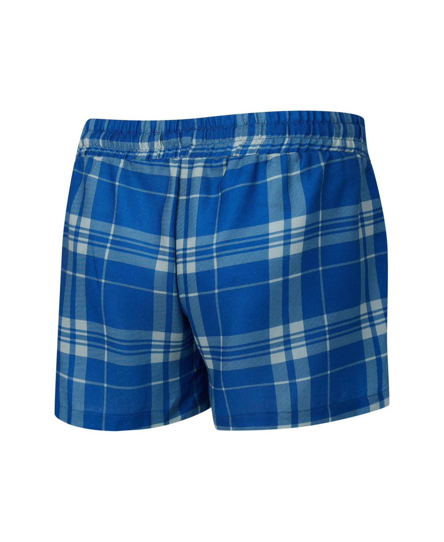 Женские комплекты Concepts Sport 2-Piece Heather Gray/Royal Indianapolis Colts Regulate Plaid Long-Sleeve T-Shirt Shorts Sleep Set — фото 5