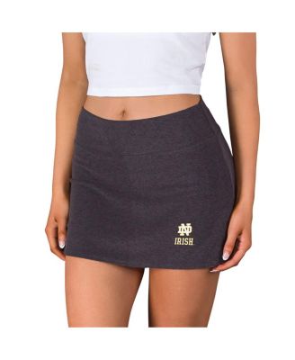 Concepts Sport - Women's Charcoal Notre Dame Fighting Irish Centerline Knit Skort