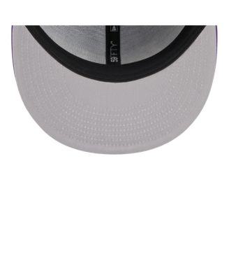 Men's Purple Los Angeles Lakers Jersey Hook Statement Edition 59FIFTY Fitted Hat
