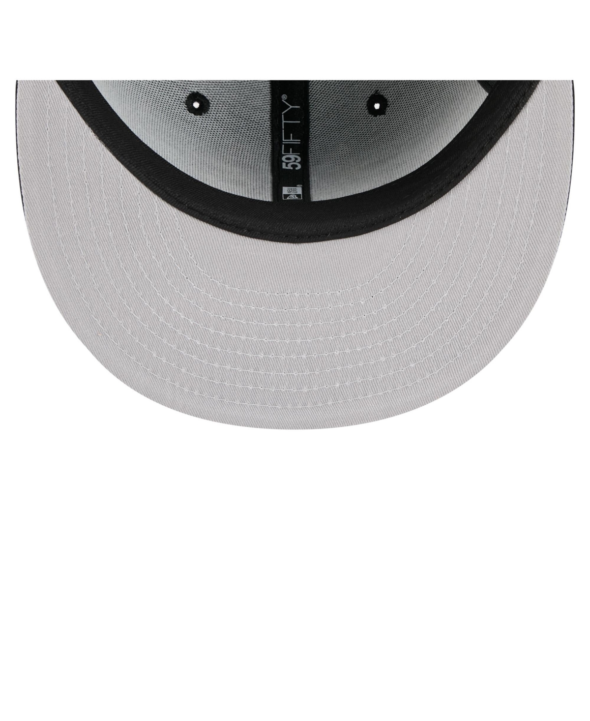 New Era Men's Black Washington Capitals Faded Lines 59FIFTY Fitted Hat