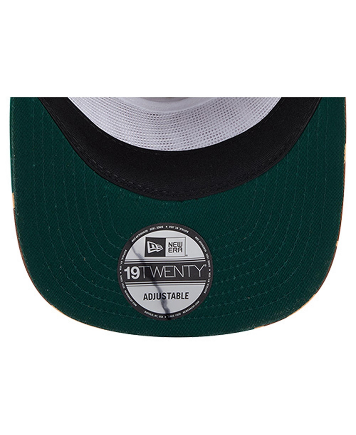 New Era Men's Camo Tennessee Titans Duck Rope 19twenty Adjustable Hat In Brown