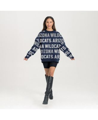 Women's Navy Arizona Wildcats Hype Era Sweatshirt
