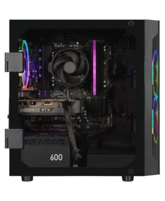 Set Gaming PC - AMD Ryzen 5 8400F 4.2GHz 6-Core CPU, 16GB DDR5 Memory, GeForce RTX 5050 8GB GDDR6 Graphics, 1TB SSD, WiFi, Windows 11 Home 64-bit