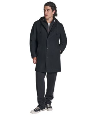 Converse - Men's Hooded Varsity Long-Sleeve Jacket