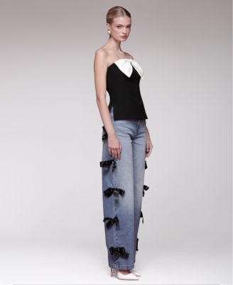 Women's Bow Detail Tube Top