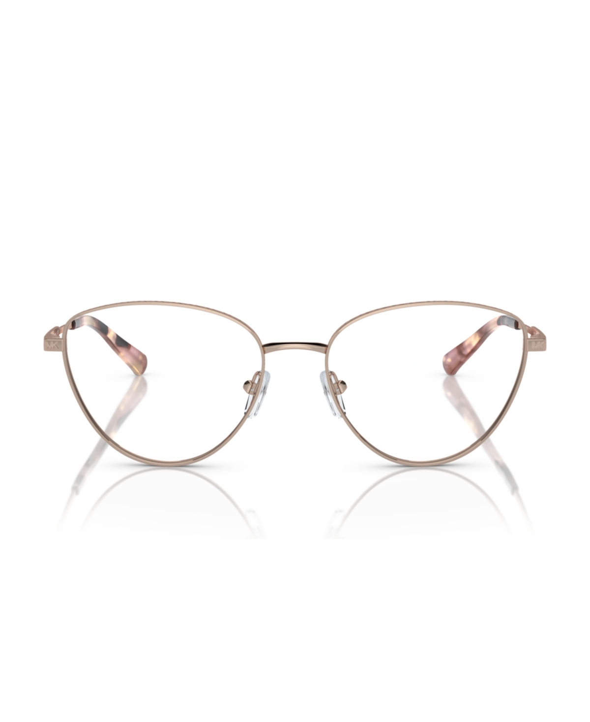 Michael Kors Women's Cat Eye Crested Butte Eyeglasses, Mk3070 In Gold