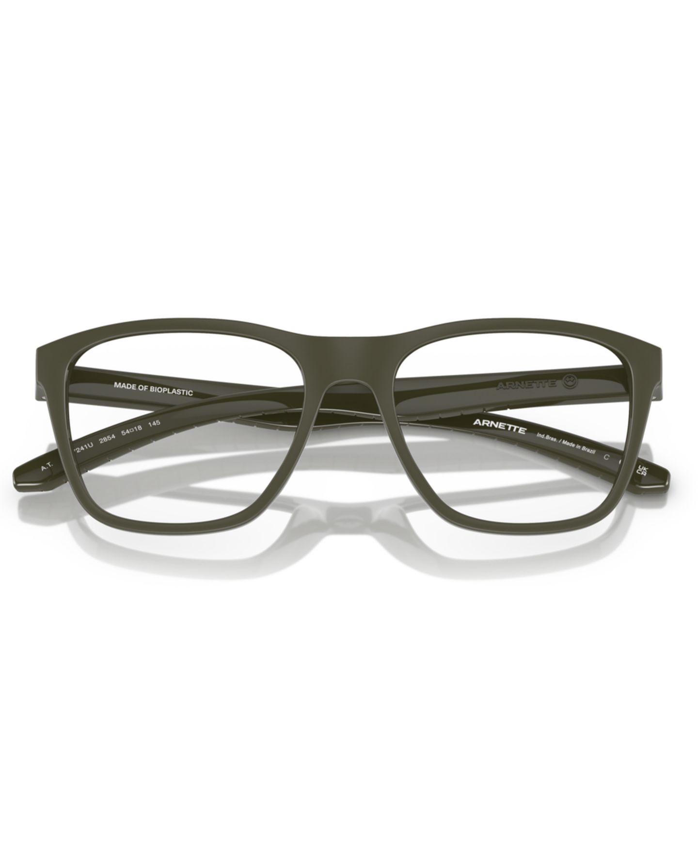 Мужские очки Arnette Man Square Plastic AN7241U A.T. Eyeglasses, цвет: Зелёный — фото 5