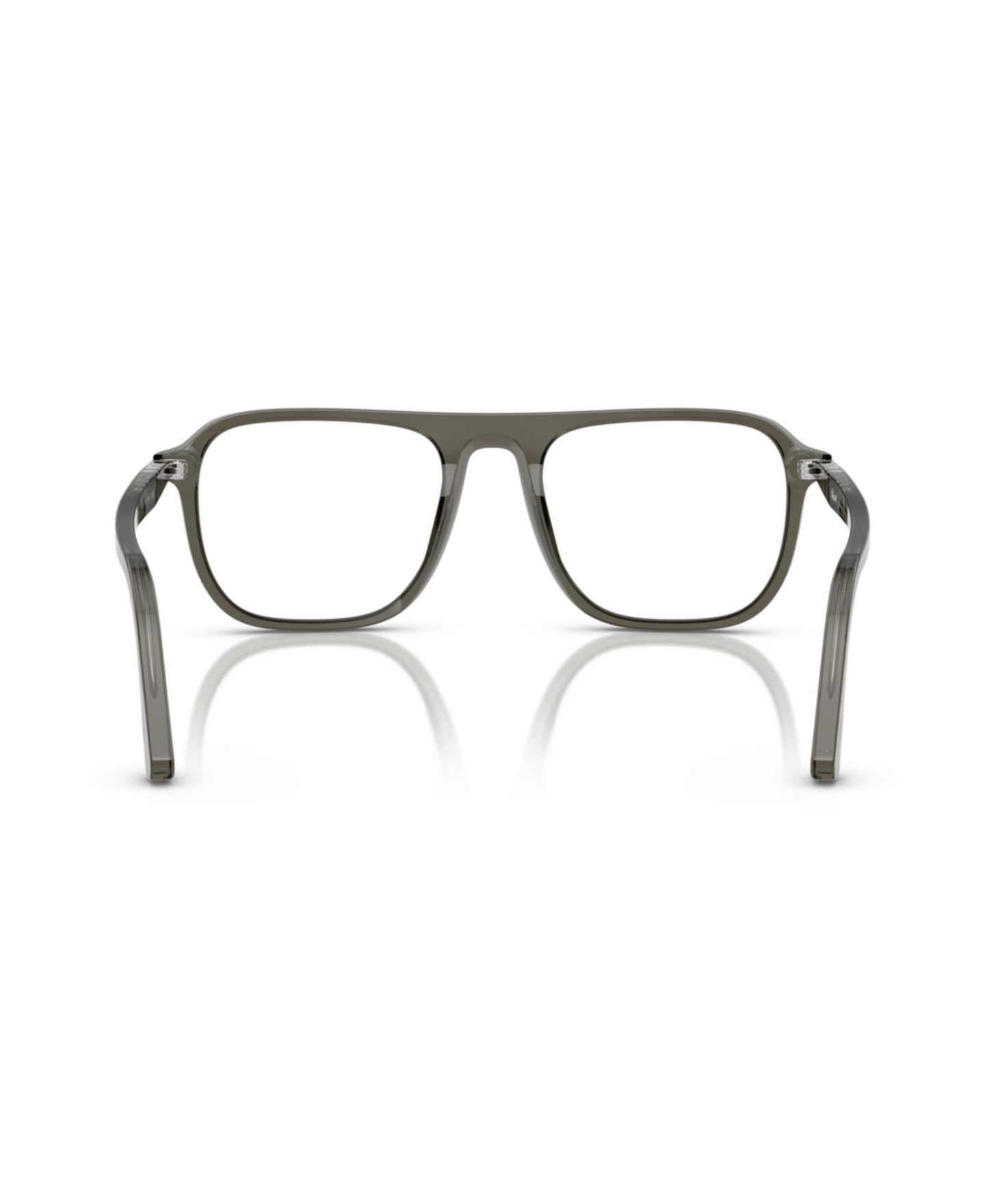 Очки Persol Unisex Square Plastic PO3359V - Jacques Eyeglasses, цвет: Прозрачный синий джинсовый — фото 8