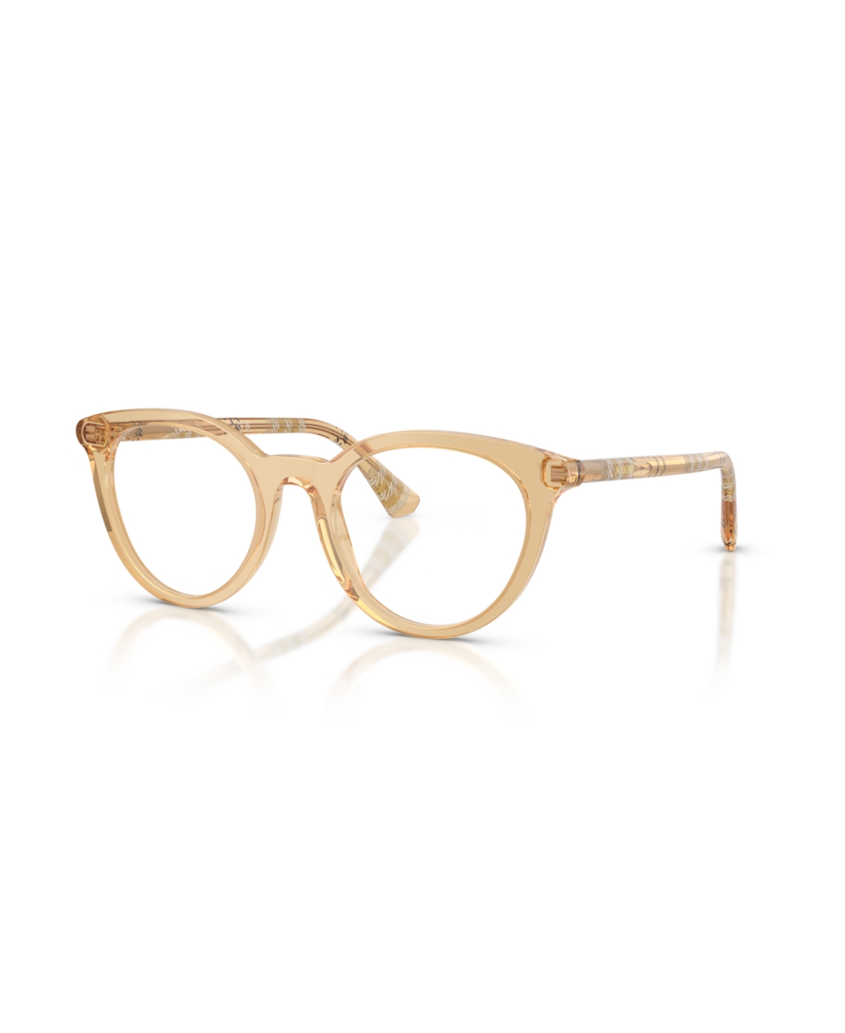 Burberry Women's Round Eyeglasses