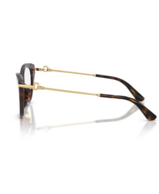 Dolce Gabbana Women's Butterfly Eyeglasses, DG3428