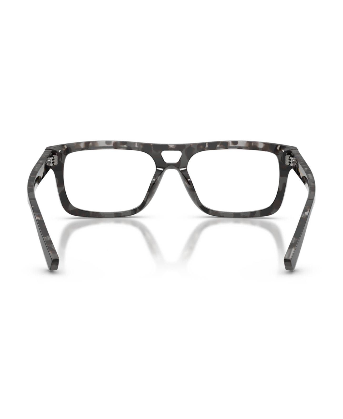 Мужские очки Dolce&Gabbana Man Rectangle Plastic DG3431 Eyeglasses, цвет: Чёрный серый гавана — фото 3