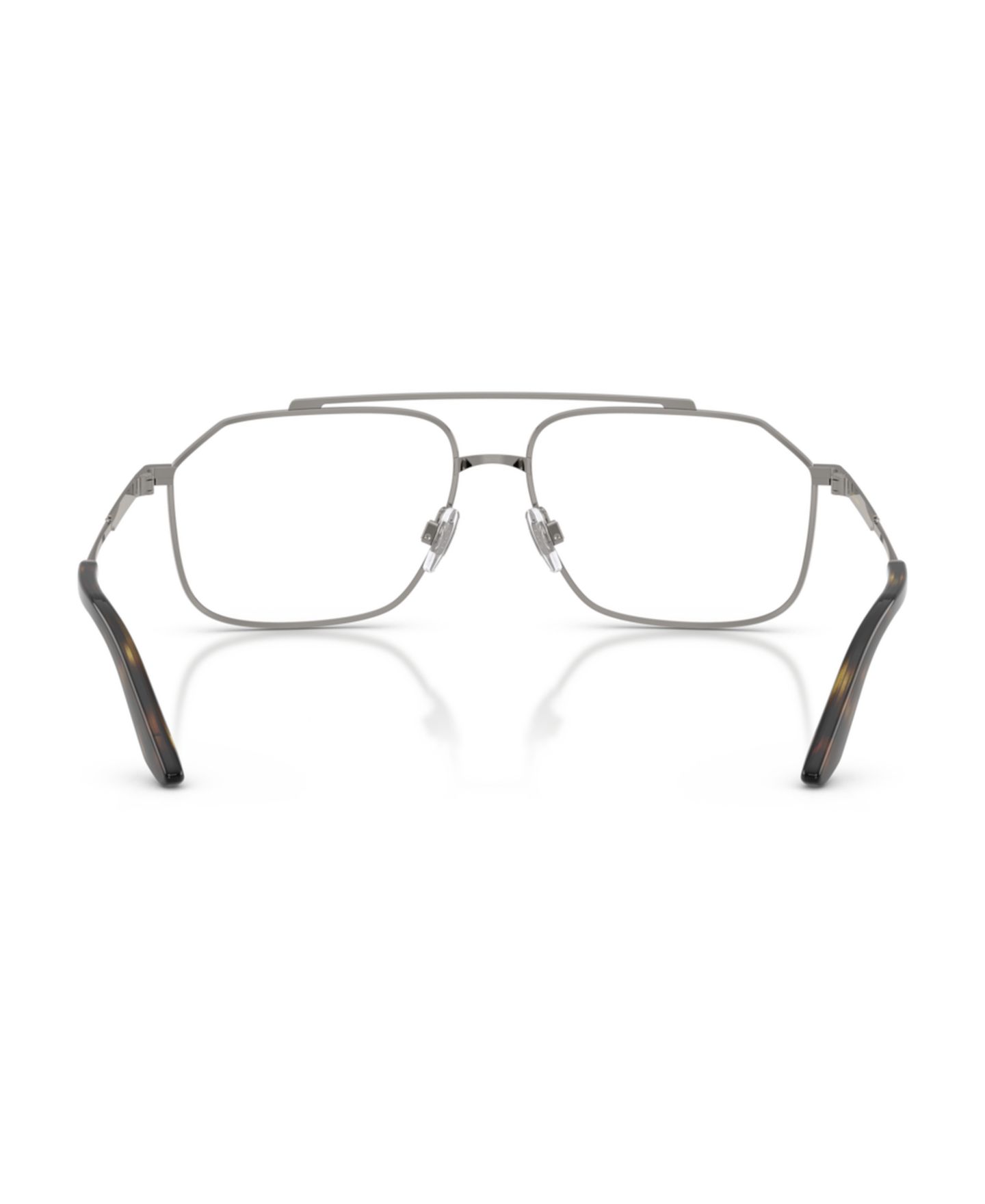 Мужские очки Dolce&Gabbana Man Pilot/Aviator Metal DG1364 Eyeglasses, цвет: Графитовый металлик — фото 4