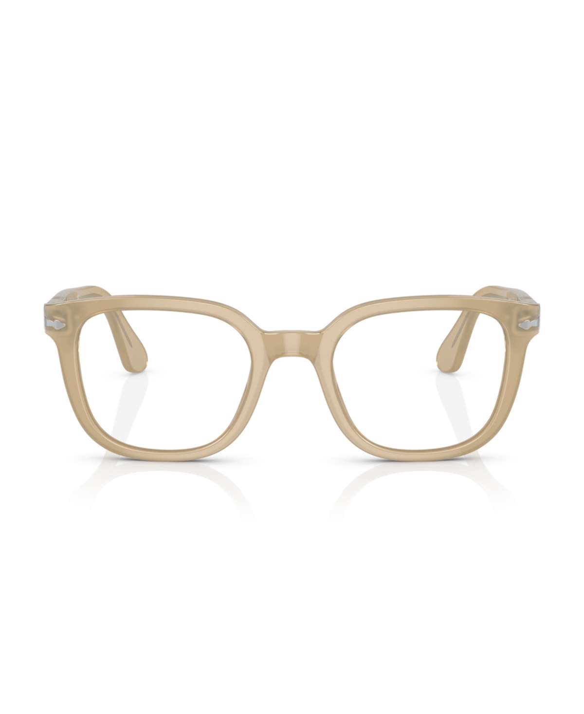 Persol Unisex Square Eyeglasses, Po3263v In Gold
