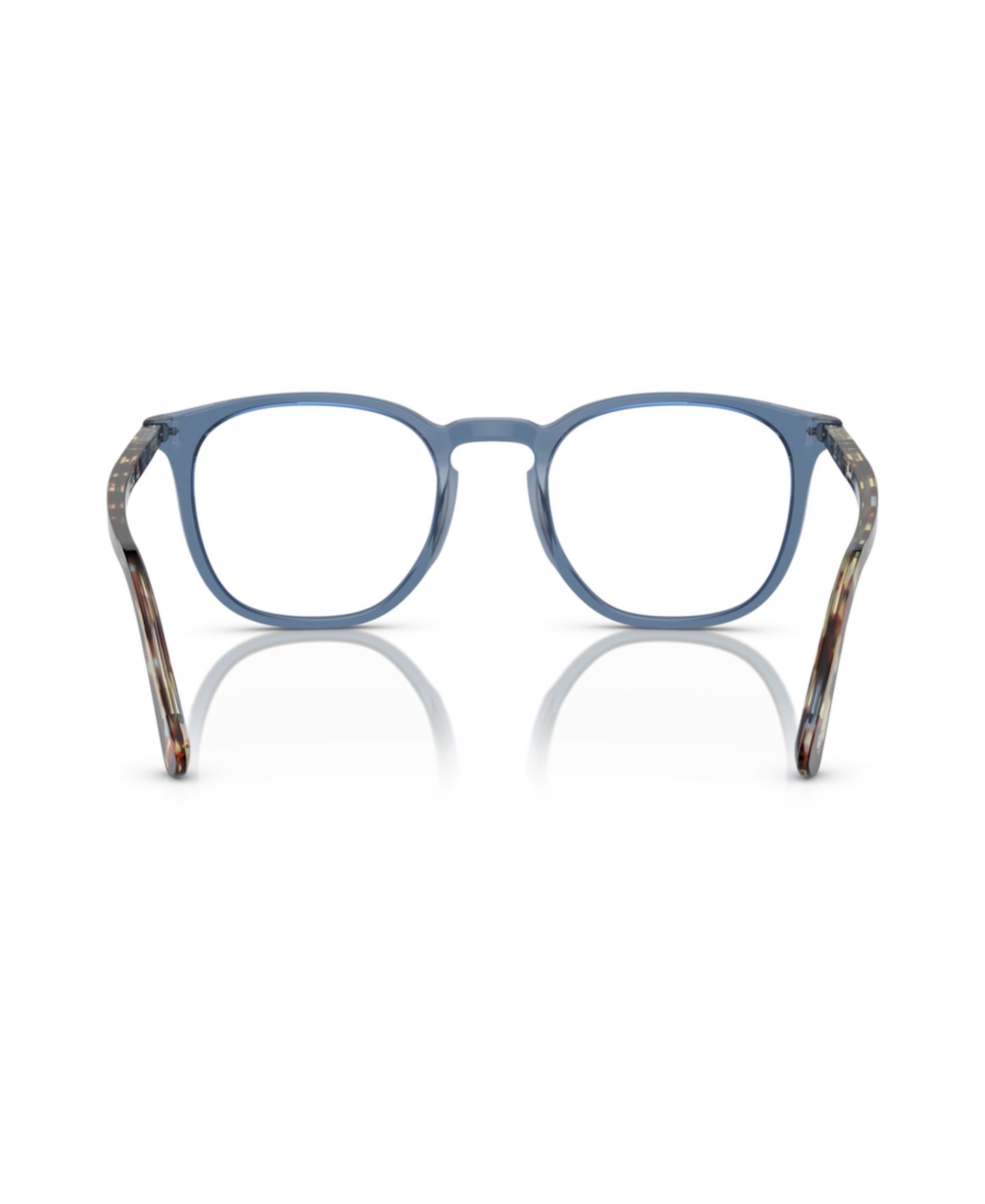 Очки Persol Unisex Panthos Plastic PO3318V Eyeglasses, цвет: Прозрачный тёмно-синий — фото 4