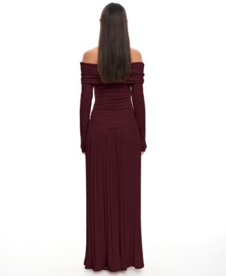 Women's Long-Sleeve Field of Dreams Ball Gown