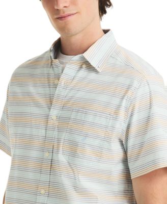 Men's Oxford Stripe Regular-Fit Shirt