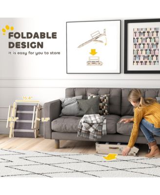 Dog Ramp, Folding Pet Ramp, 4 Adjustable Height from 15" to 19"